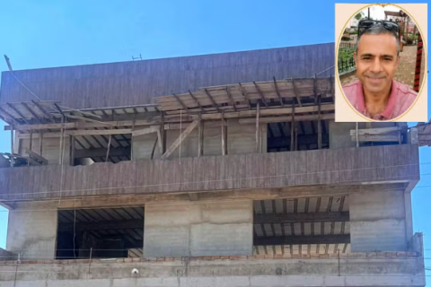 Trabalhador morre após queda de andaime durante obra em Conceição dos Ouros, MG